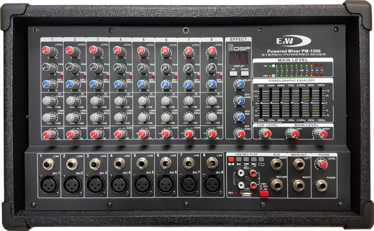 E&amp;W pm1200 front